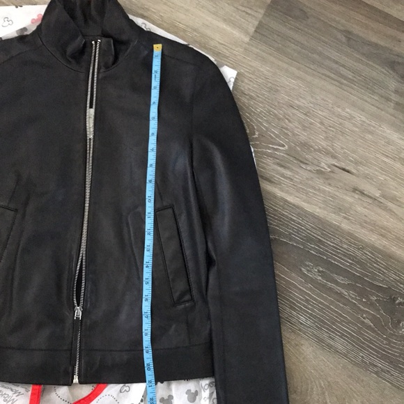 Massimo Dutti Nappa Leather Jacket - Picture 6 of 11